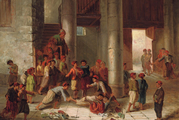 Estudiantes de la Generación Alfa utilizando tecnología en el año 2026