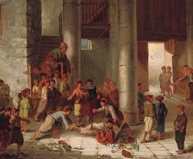 Estudiantes de la Generación Alfa utilizando tecnología en el año 2026